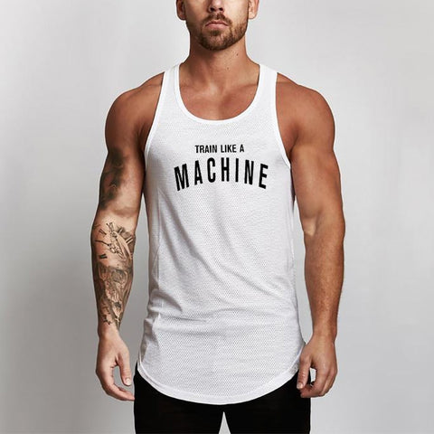 Mens Casual Slim Fit Fitness Tank Tops